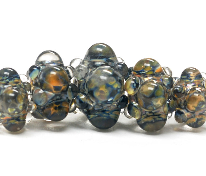 grace lampwork beads artisan handmade glass beads SRA