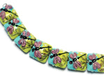 10504404 - Seven Purple Dragonfly Pillow Beads