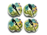 grace lampwork beads artisan handmade glass beads SRA