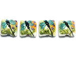10504614 - Four Blue Dragonfly Pillow Beads