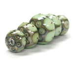 grace lampwork beads artisan handmade glass beads SRA
