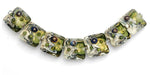 10505204 - Seven Emerald Treasure Pillow Beads