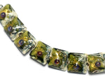 10505204 - Seven Emerald Treasure Pillow Beads