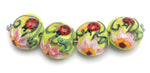 grace lampwork beads artisan handmade glass beads SRA