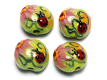 grace lampwork beads artisan handmade glass beads SRA