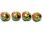 grace lampwork beads artisan handmade glass beads SRA