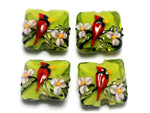 grace lampwork beads artisan handmade glass beads SRA