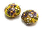10506312 - Four Sweet Pea Lentil Beads