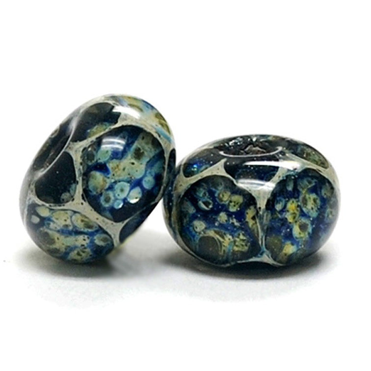 10506601 - Seven Twilight Wonder Rondelle Beads