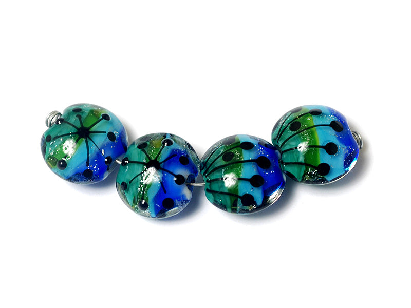 10507512 - Four Peaceful Waters Lentil Beads