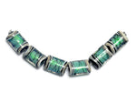 10507803 - Six Seafoam Shimmer Mini Kalera Beads