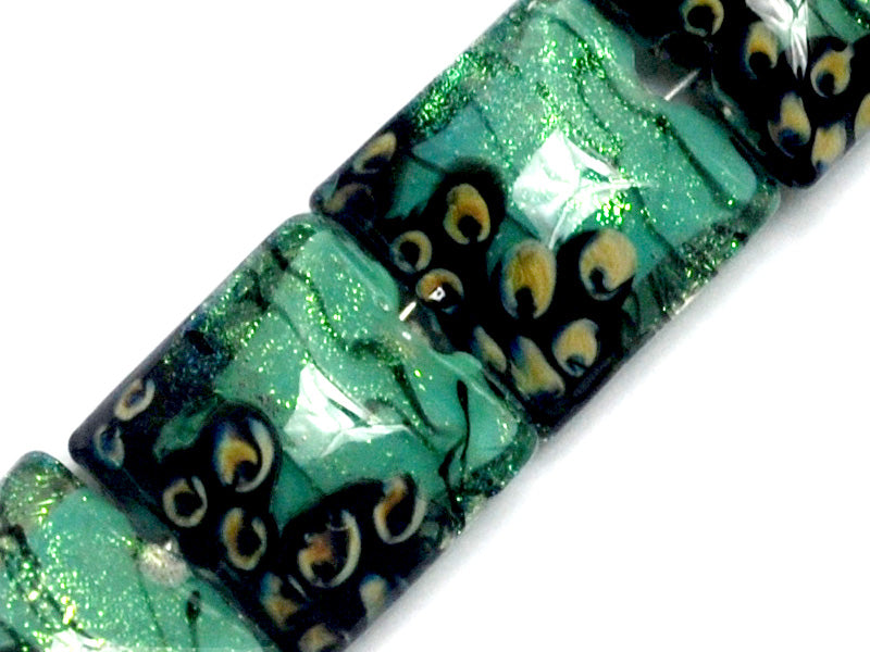 10507814 - Four Seafoam Shimmer Pillow Beads