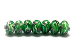 10507901 - Seven Greener Treasures Rondelle Beads