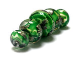10507911 - Five Greener Treasures Graduated Rondelle Beads