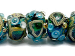 10508301 - Seven Mirage Lake Rondelle Beads