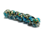 10508301 - Seven Mirage Lake Rondelle Beads