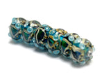 10508321 - Six Mirage Lake Rondelle Beads