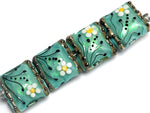 10508514 - Four Seafoam Florals Pillow Beads