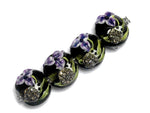 10508612 - Four Iris and Critter Lentil Beads
