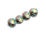 10508712 - Four Happy Frog Lentil Beads