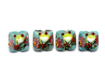 10508714 - Four Happy Frog Pillow Beads