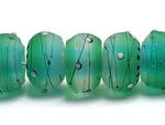 10508801 - Seven Emerald City Rondelle Beads