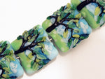 grace lampwork beads artisan handmade glass beads SRA