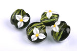 grace lampwork beads artisan handmade glass beads SRA