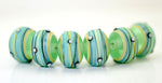 grace lampwork beads artisan handmade glass beads SRA