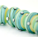 grace lampwork beads artisan handmade glass beads SRA