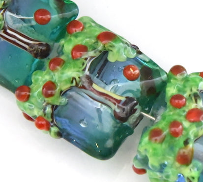 Apple Tree Grace Lampwork Beads