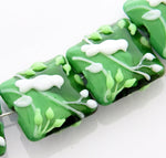 grace lampwork beads artisan handmade glass beads SRA