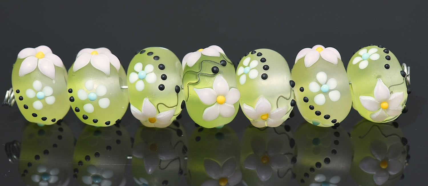 10509801 - Seven Citrus Dew Rondelle Beads