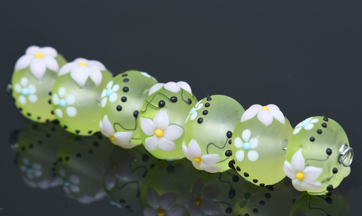 10509801 - Seven Citrus Dew Rondelle Beads