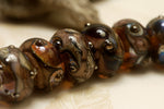 grace lampwork beads artisan handmade glass beads SRA