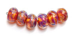grace lampwork beads artisan handmade glass beads SRA