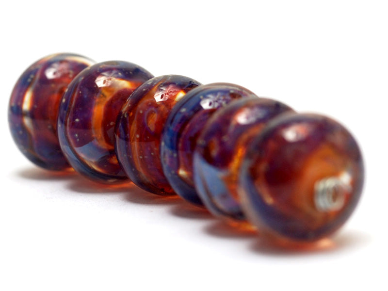 grace lampwork beads artisan handmade glass beads SRA