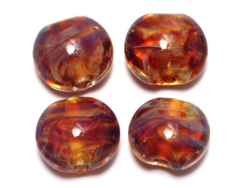 grace lampwork beads artisan handmade glass beads SRA
