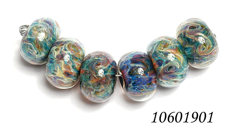 grace lampwork beads artisan handmade glass beads SRA