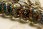 grace lampwork beads artisan handmade glass beads SRA