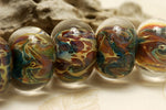 grace lampwork beads artisan handmade glass beads SRA