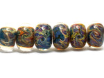 grace lampwork beads artisan handmade glass beads SRA