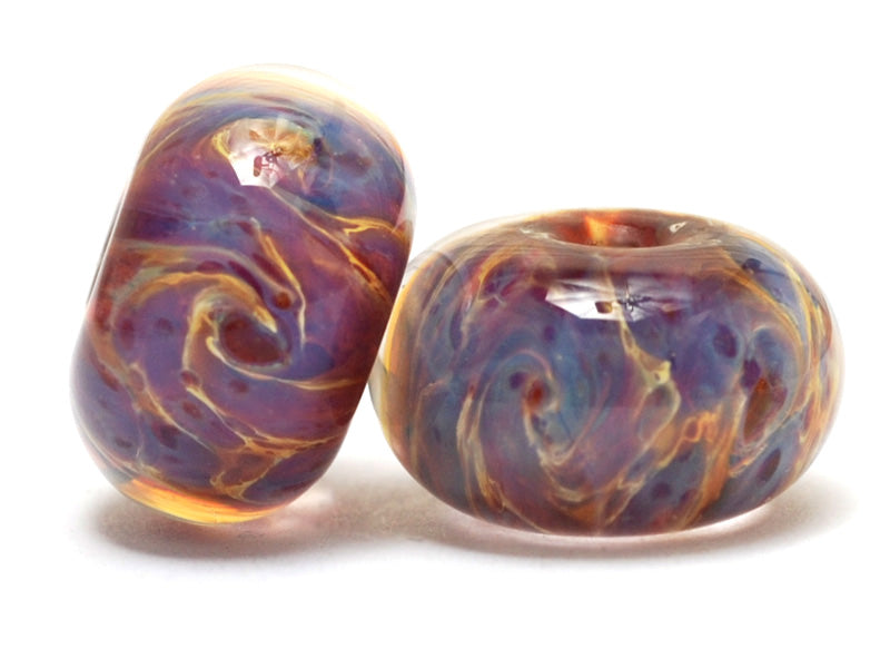 grace lampwork beads artisan handmade glass beads SRA