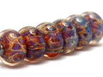 grace lampwork beads artisan handmade glass beads SRA