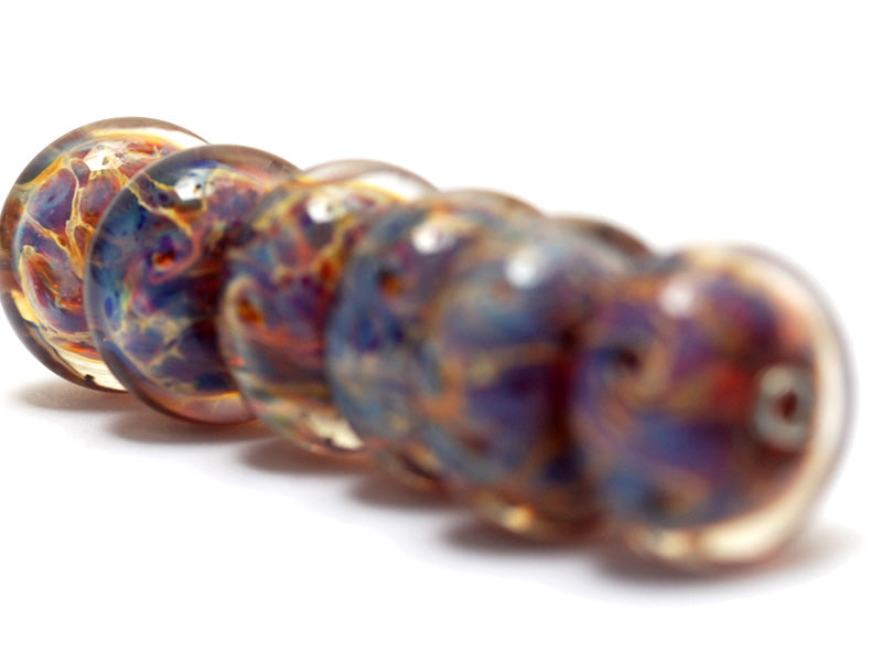 grace lampwork beads artisan handmade glass beads SRA