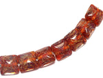10602104 - Seven Yellow-orange & Purple Free Style Pillow Beads
