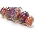 grace lampwork beads artisan handmade glass beads SRA