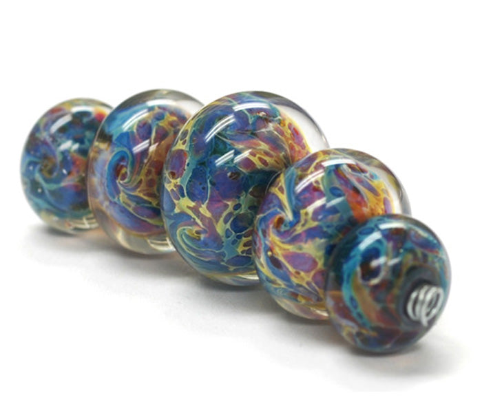 grace lampwork beads artisan handmade glass beads SRA