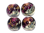 grace lampwork beads artisan handmade glass beads SRA