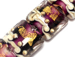grace lampwork beads artisan handmade glass beads SRA
